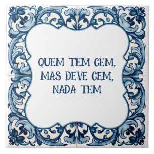 Provérbio português fliese