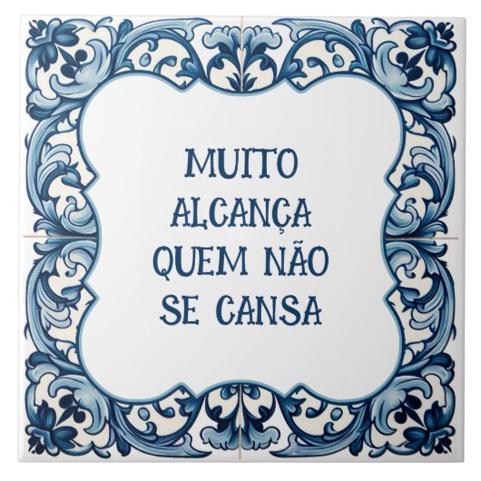 Provérbio português fliese (Vorderseite)