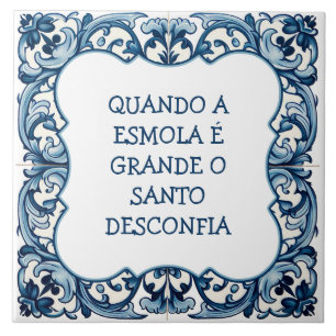 Provérbio português fliese