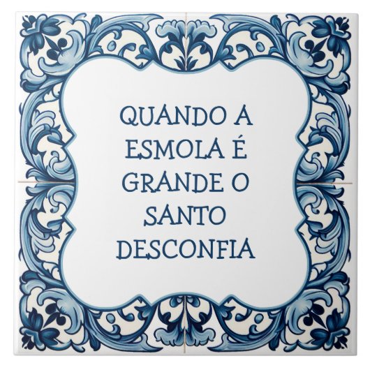 Provérbio português fliese (Vorderseite)