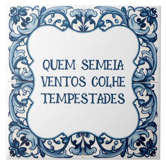 Provérbio português fliese (Vorderseite)