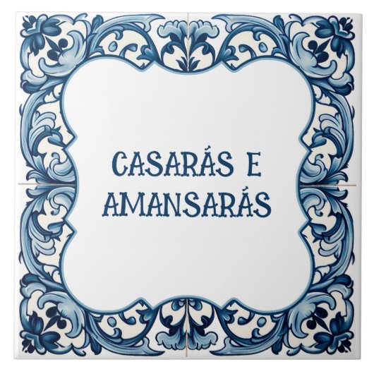 Provérbio português fliese (Vorderseite)