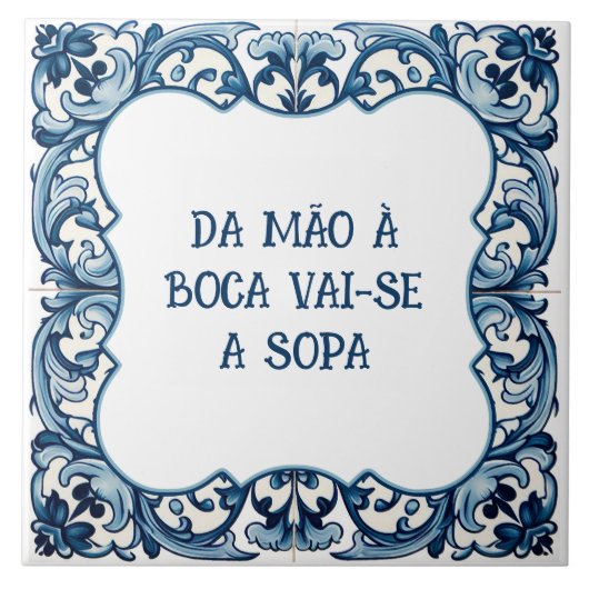 Provérbio português fliese (Vorderseite)