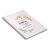 proverbios 31 25 Libreta con espiral Notizblock (Rechte Seite)