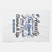 Proverbs 12:25 Bible Verse – Kind Word Art Geschirrtuch (Horizontal)