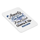 Proverbs 12:25 Bible Verse – Kind Word Art Magnet (Rechte Seite)
