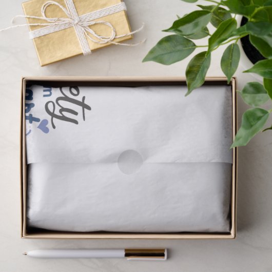 Proverbs 12:25 Bible Verse – Kind Word Art Seidenpapier (Geschenk)