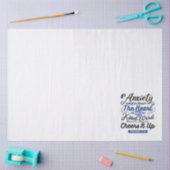 Proverbs 12:25 Bible Verse – Kind Word Art Seidenpapier (Basteln)