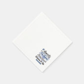 Proverbs 12:25 Bible Verse – Kind Word Art Serviette (Ecke)