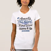 Proverbs 12:25 Bible Verse – Kind Word Art T-Shirt (Vorderseite)