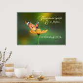 Proverbs 14 Schrift drucken Poster (Küche)