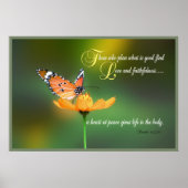 Proverbs 14 Schrift drucken Poster (Vorne)