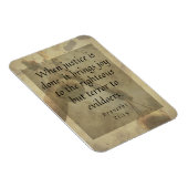 Proverbs 21:15 Justice Brings joy to righteous Magnet (Rechte Seite)