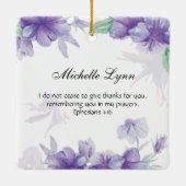 Proverbs 27:9 Sweet Friendship Erfrischt das Soul Keramikornament (Rückseite)