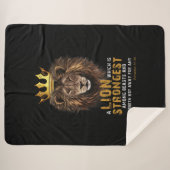 Proverbs 30:30 KJV Bibelbibliotheksangebot Sherpadecke (Vorderseite (Horizontal))