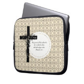 Proverbs 30:5 Notebook- oder Netbook Carrier Sleev Laptopschutzhülle (Vorderseite Links)