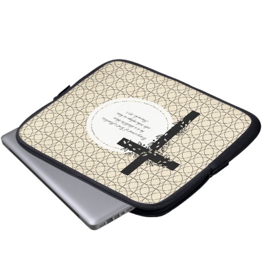 Proverbs 30:5 Notebook- oder Netbook Carrier Sleev Laptopschutzhülle (Vorne Knopf)