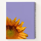 Proverbs 31:25 Bibelverse Sonnenblumen Sketchbook Notizblock (Rückseite)