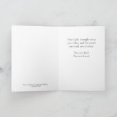 Proverbs 31:25 Faith-Based Women's Encouragement Karte (Innenseite)