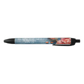 Proverbs 31:25  Pen Inspiring Bible Verse Floral Kugelschreiber (Unterseite)