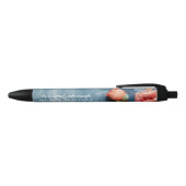 Proverbs 31:25  Pen Inspiring Bible Verse Floral Kugelschreiber (Oberseite)