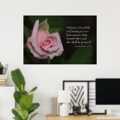 Proverbs 31:30 Schrift drucken Poster (Heimbüro)