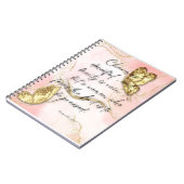 Proverbs 31:30 Spiral-Notebook Notizblock (Linke Seite)