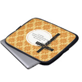 Proverbs 31:8 Notebook- oder Netbook Carrier Sleev Laptopschutzhülle (Vorne Knopf)