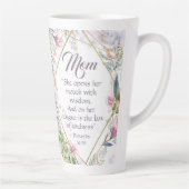 Proverbs 31 Bibel Verse Christlich Mütter Tagesges Milchtasse (Rechts)