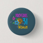 PROVERBS 31 Bibelliteratur Button (Vorderseite)