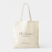 Proverbs 31 Christian Woman Aesthetic Tote Bag Tragetasche (Rückseite)