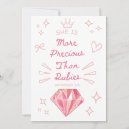 Proverbs 31 Christliche Karte für Tochter