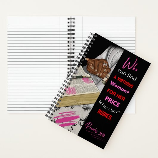 Proverbs 31 Frauen-Notebook Notizblock (Innen)