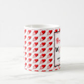 PROVERBS 31 FRAUEN - Rote Herzen Christlich Kaffeetasse (Mittel)