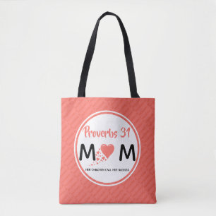 PROVERBS 31 Muttertag Geburtstagskoral Tasche