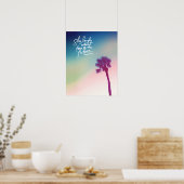 Proverbs 31 Palm Sunset Poster (Küche)