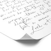 Proverbs 31 Script Poster (Ecke)