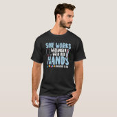 Proverbs 31 She Works Willingly With Her Hands Nur T-Shirt (Vorne ganz)