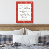 Proverbs 3:5-6 KJV Bibelverse Bild Leinwanddruck (Insitu (Schlafzimmer))