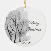 Proverbs 3:5-6 Trust in the Lord Keramik Ornament (Hinten)