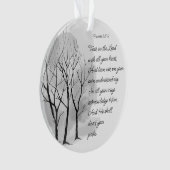 Proverbs 3:5-6 Trust in the Lord Ornament (Vorderseite)