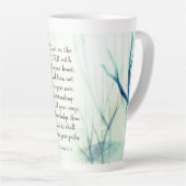 Proverbs 3:5-6 Trust the Lord with all Your Heart Milchtasse (Rechte Ecke)