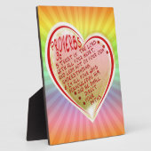 PROVERBS 3:5-6 VERTRAUEN IN DEN HERZEN W ALL YOUR FOTOPLATTE (Seite)