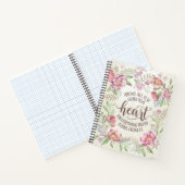 Proverbs 4:23 - Guard Your Heart For Notizblock (Innenseite)