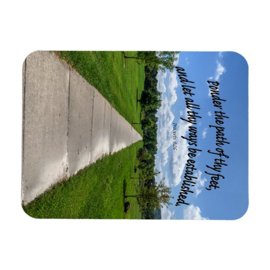 Proverbs 4:26 magnet (Horizontal)