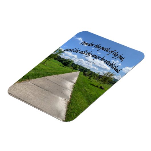 Proverbs 4:26 magnet (Linke Seite)