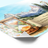 Proverbs Art Print Alps Daisies Hourglass 4 x 6 Fotodruck (Ecke)