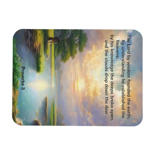 Proverbs Magnet (Horizontal)
