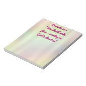 proverbs notizblock (Rotiert)