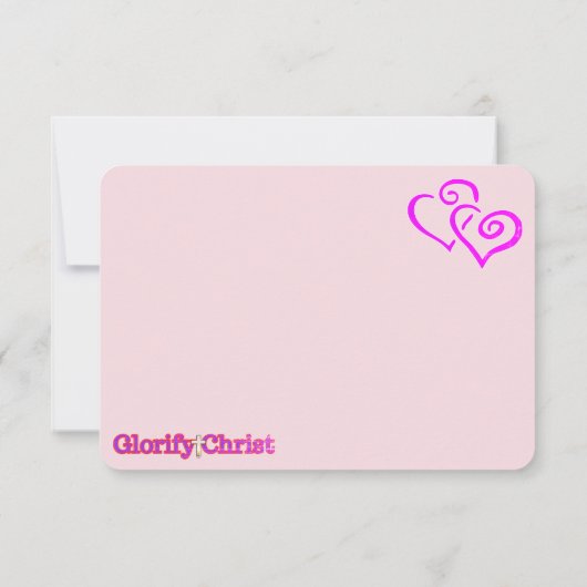 Proverbs Sweet Friendship Lavender Note Card RSVP Karte (Rückseite)